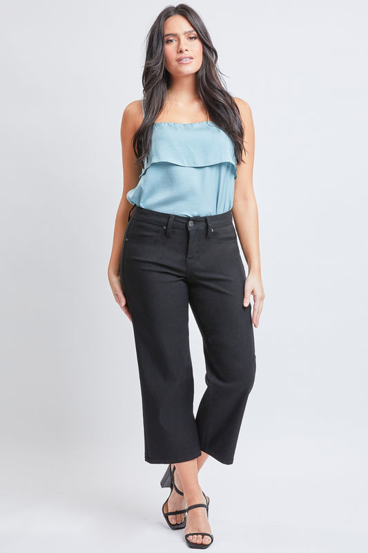 YMI Hyperstretch Cropped Straight Jeans