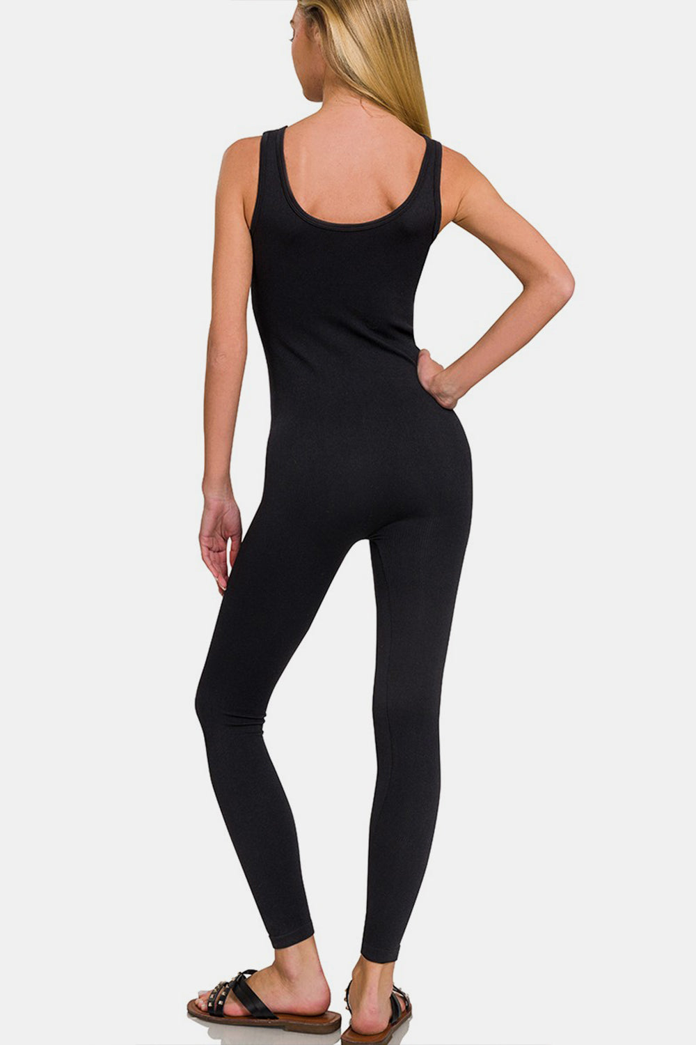 Zenana Sports Seamless Jumpsuit