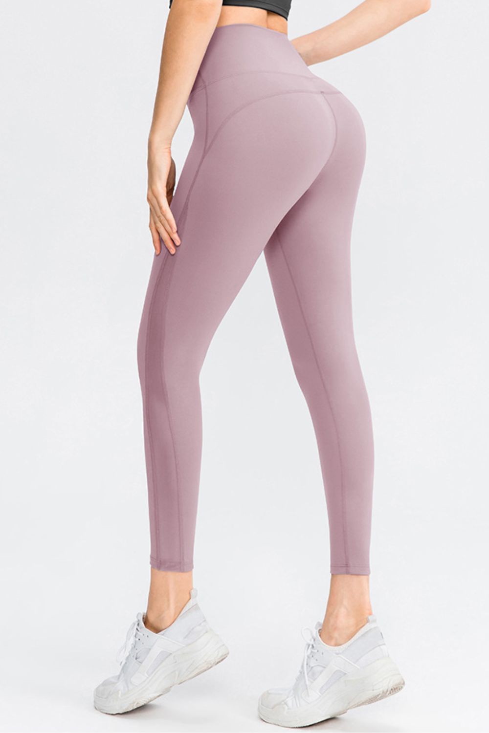 Sporty Leggings with Mesh Detail