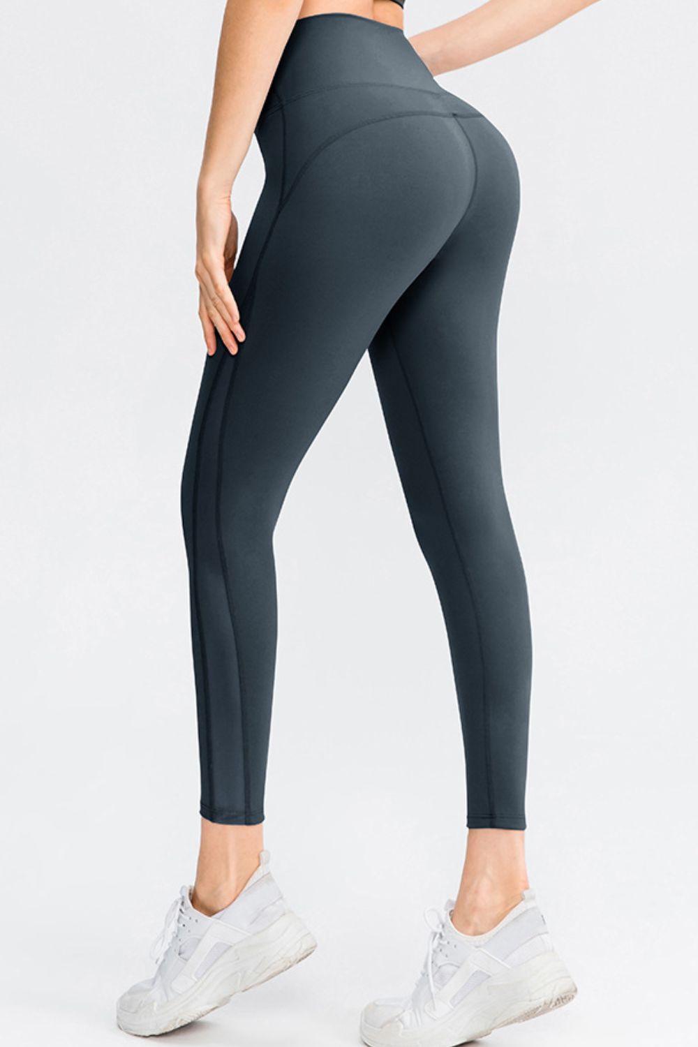 Sporty Leggings with Mesh Detail