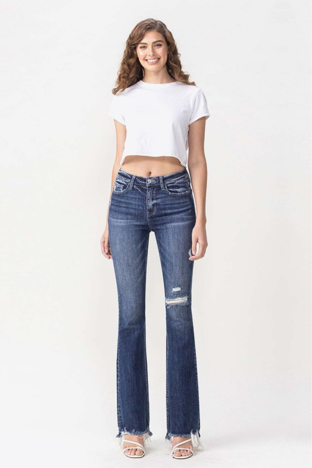 Vervet High Rise Flare Jeans