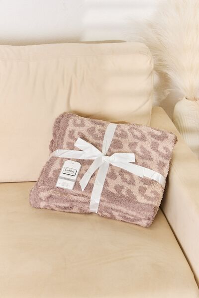 Cuddley Leopard Decorative Throw Blanket