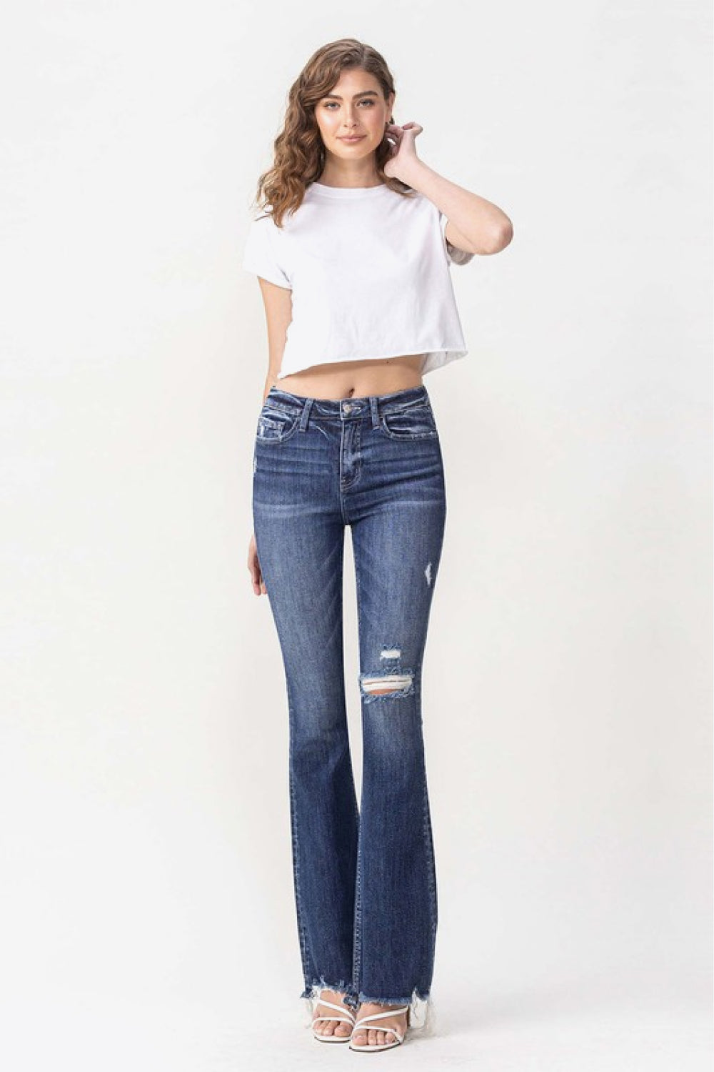 Vervet High Rise Flare Jeans