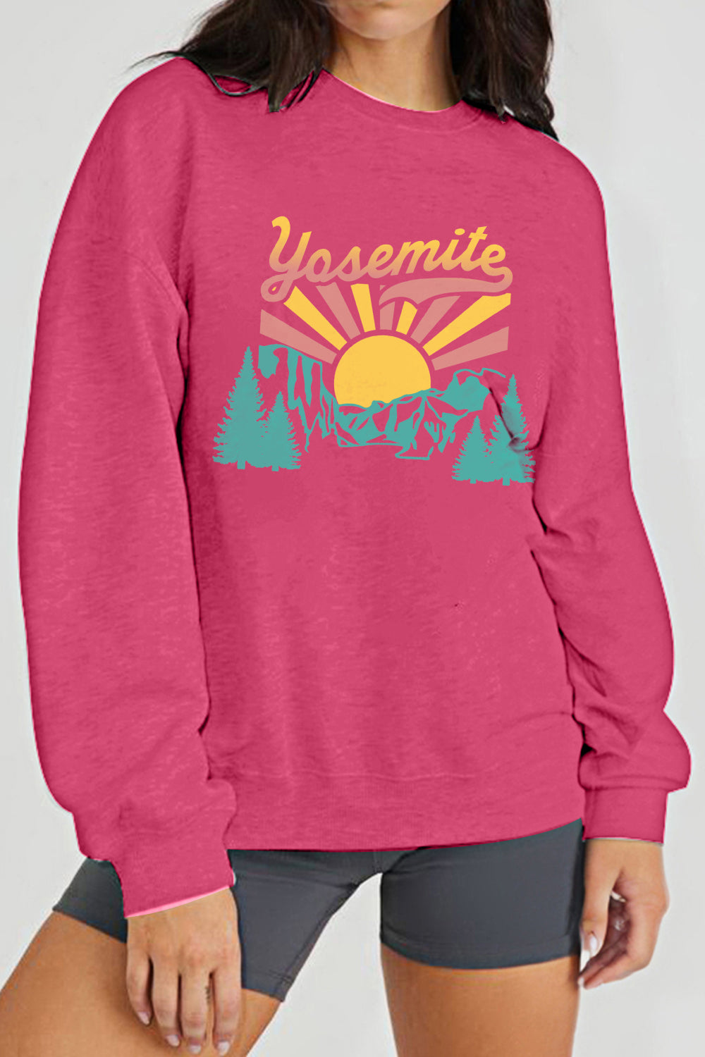 Simply Love YOSEMITE Graphic Sweatshirt