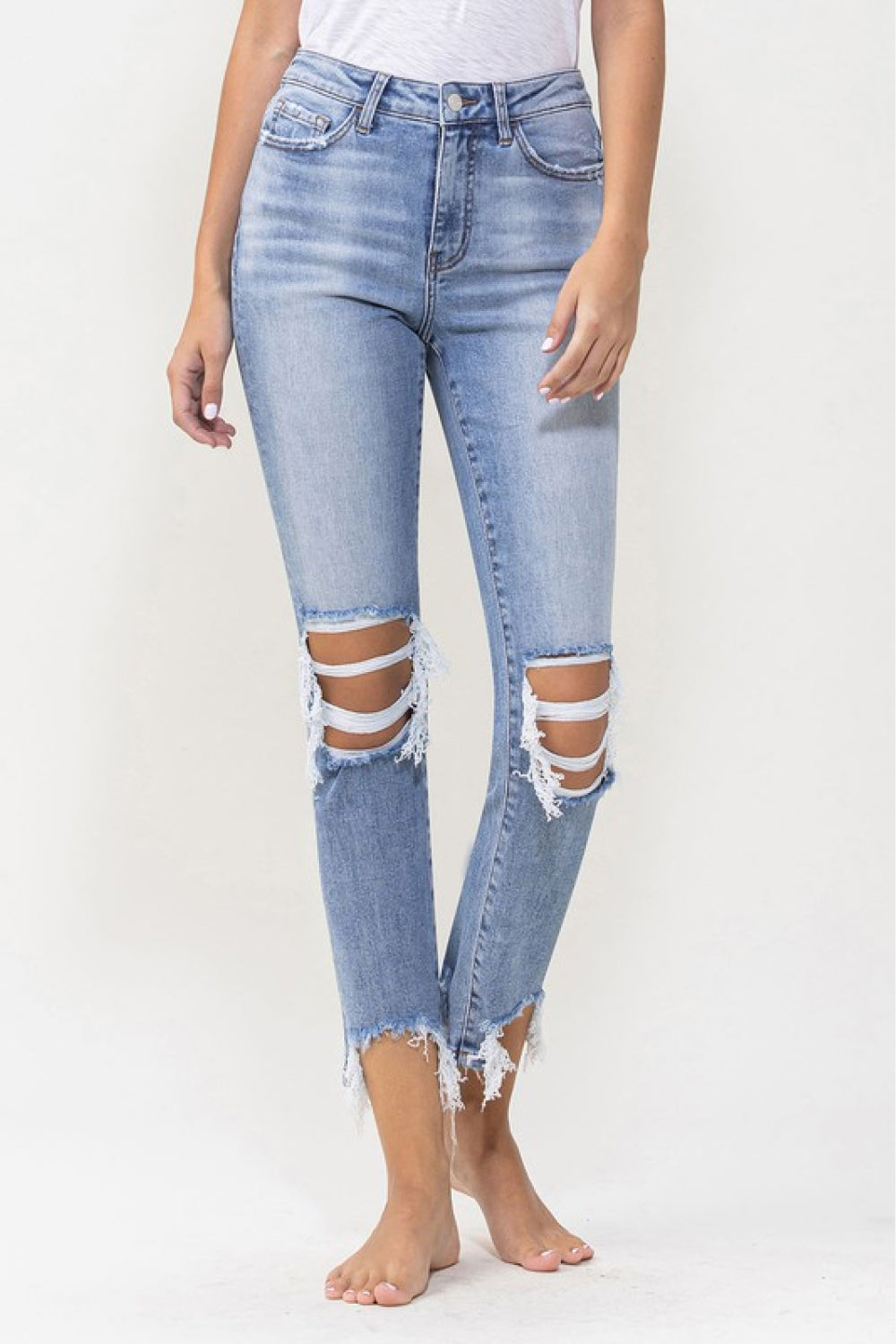 Courtney Super High Rise Kick Flare Jeans