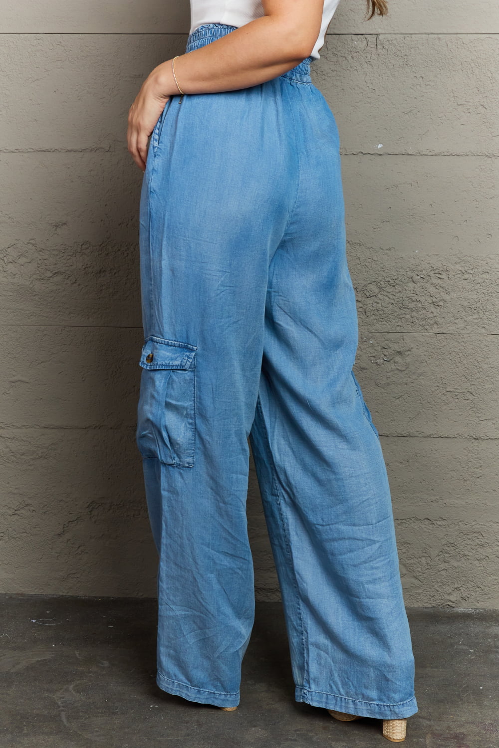 Out Of Site Denim Cargo Pants