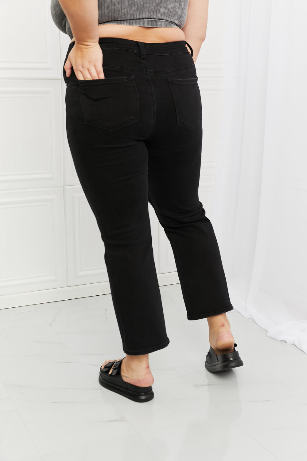 RISEN Yasmin Relaxed Distressed Jeans