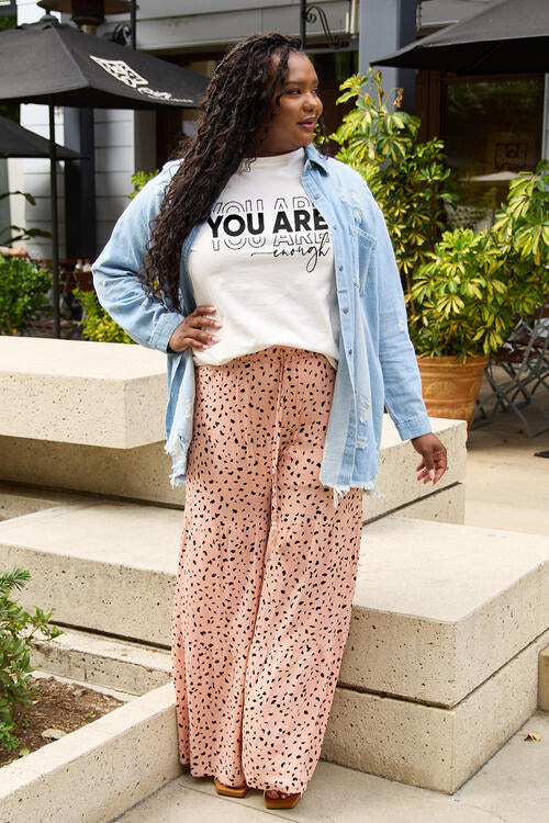 YOU ARE ENOUGH Short Sleeve T-Shirt